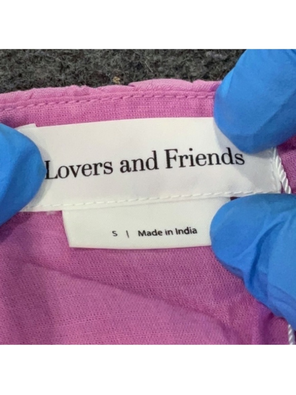 Lovers & Friends Kerry Bubble Crop Top Purple Women’s Small - Picture 6 of 7